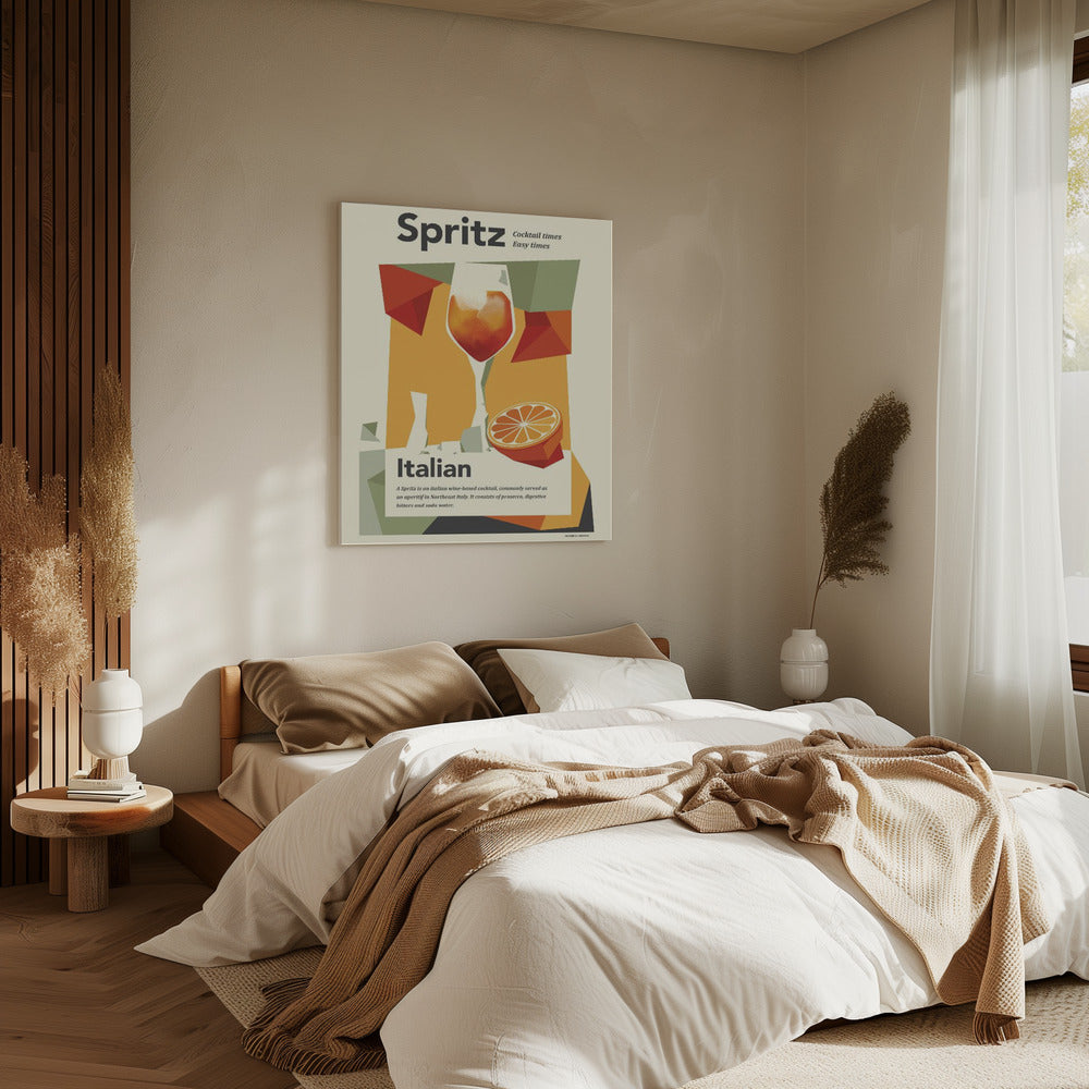 Aperol Spritz Druck | Leinwand