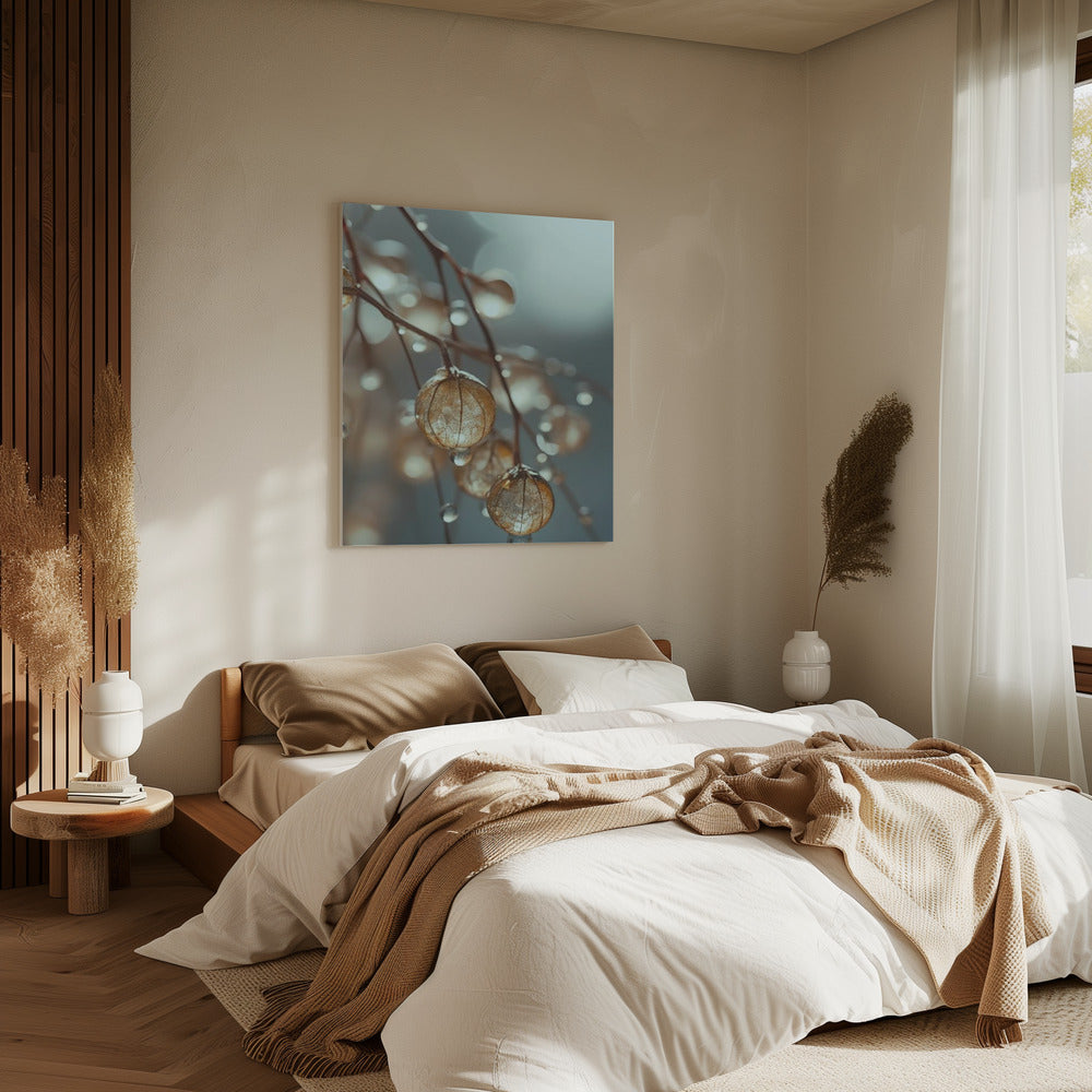 Taufrische Eleganz | Leinwand