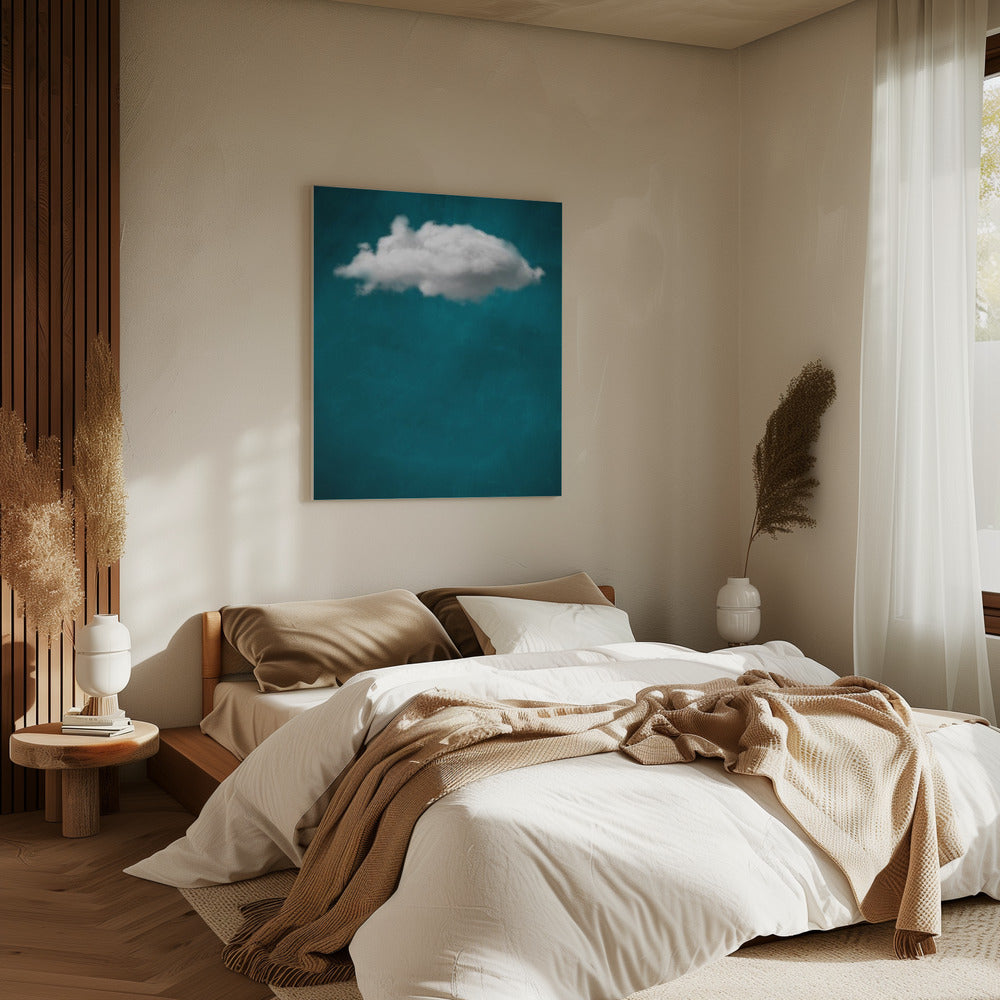 Teal Cloud Nr. 1 | Leinwand