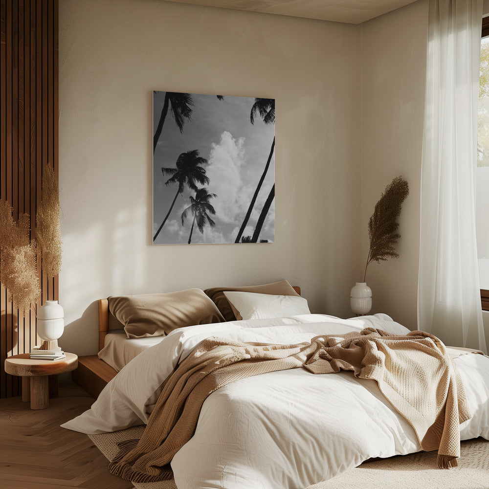 Palmensilhouette | Leinwand
