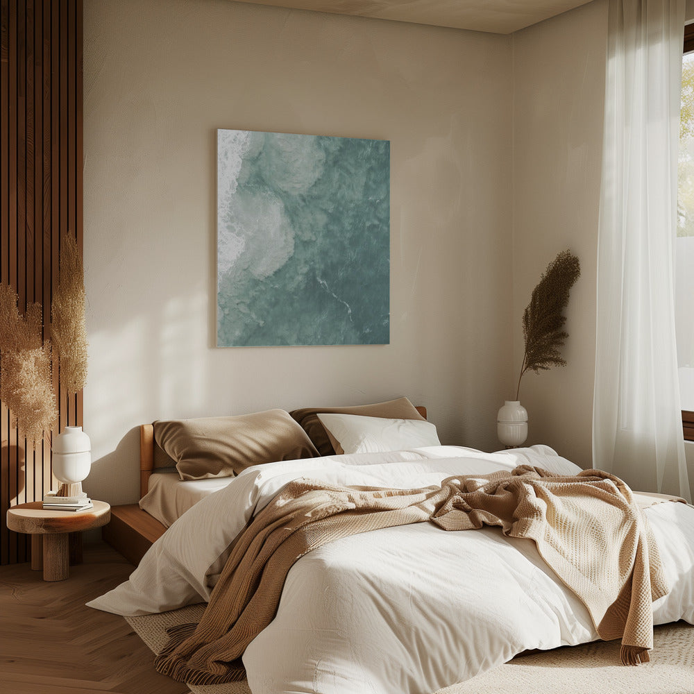 Sanfter Wirbel des Ozeans | Leinwand
