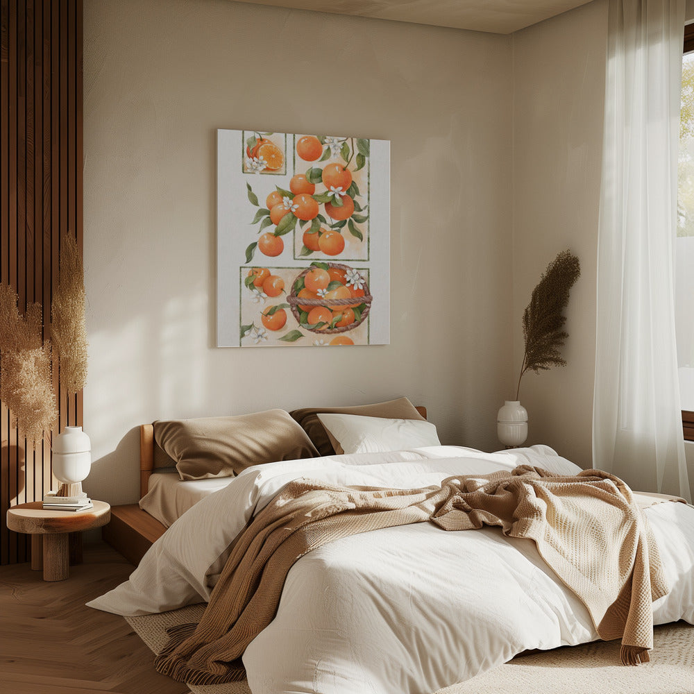 Orangenblüte | Leinwand