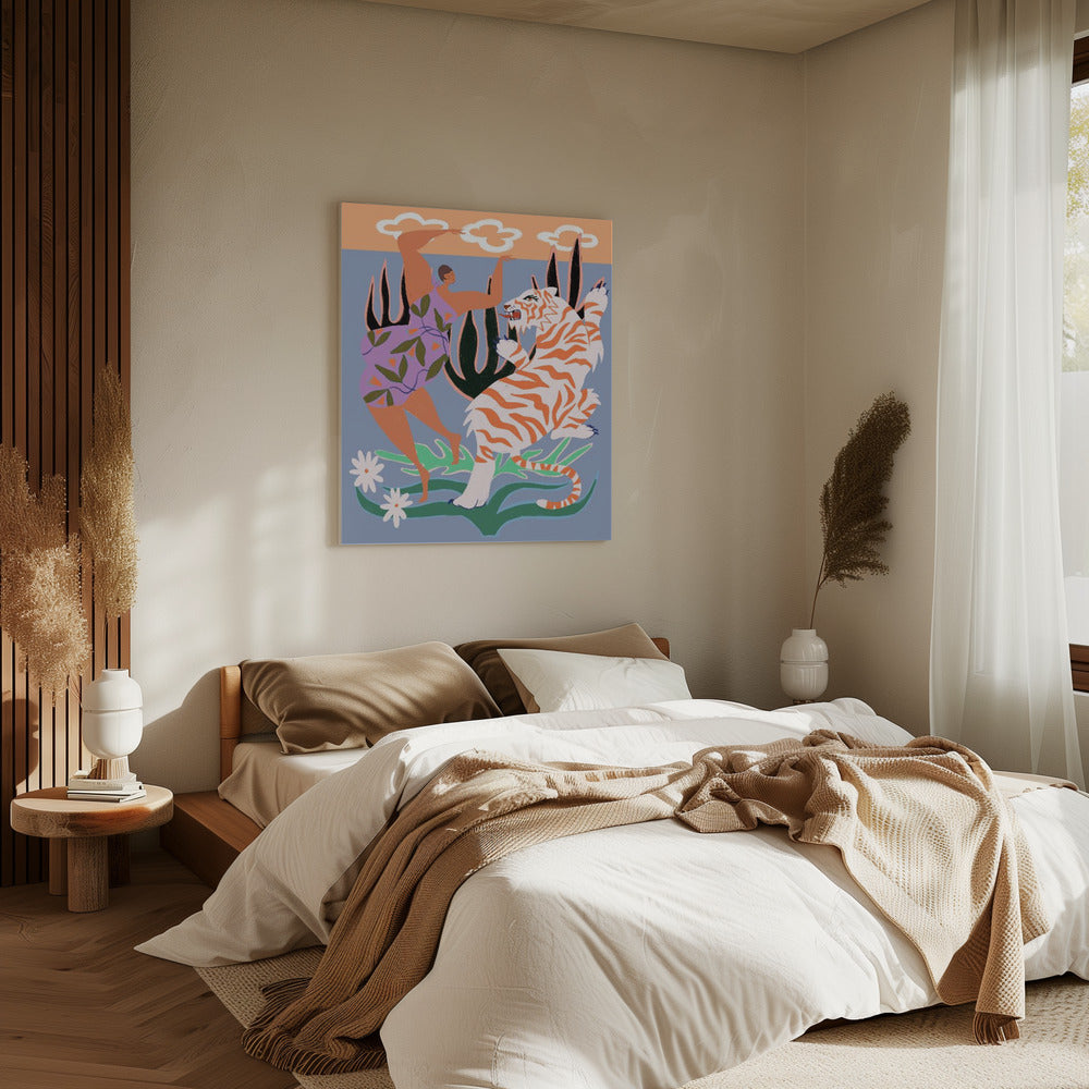 Hello Tiger | Canvas