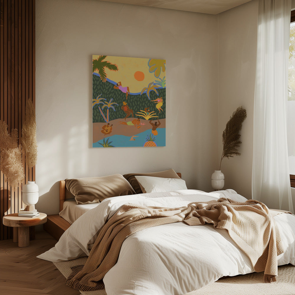 Sommerparadies | Leinwand