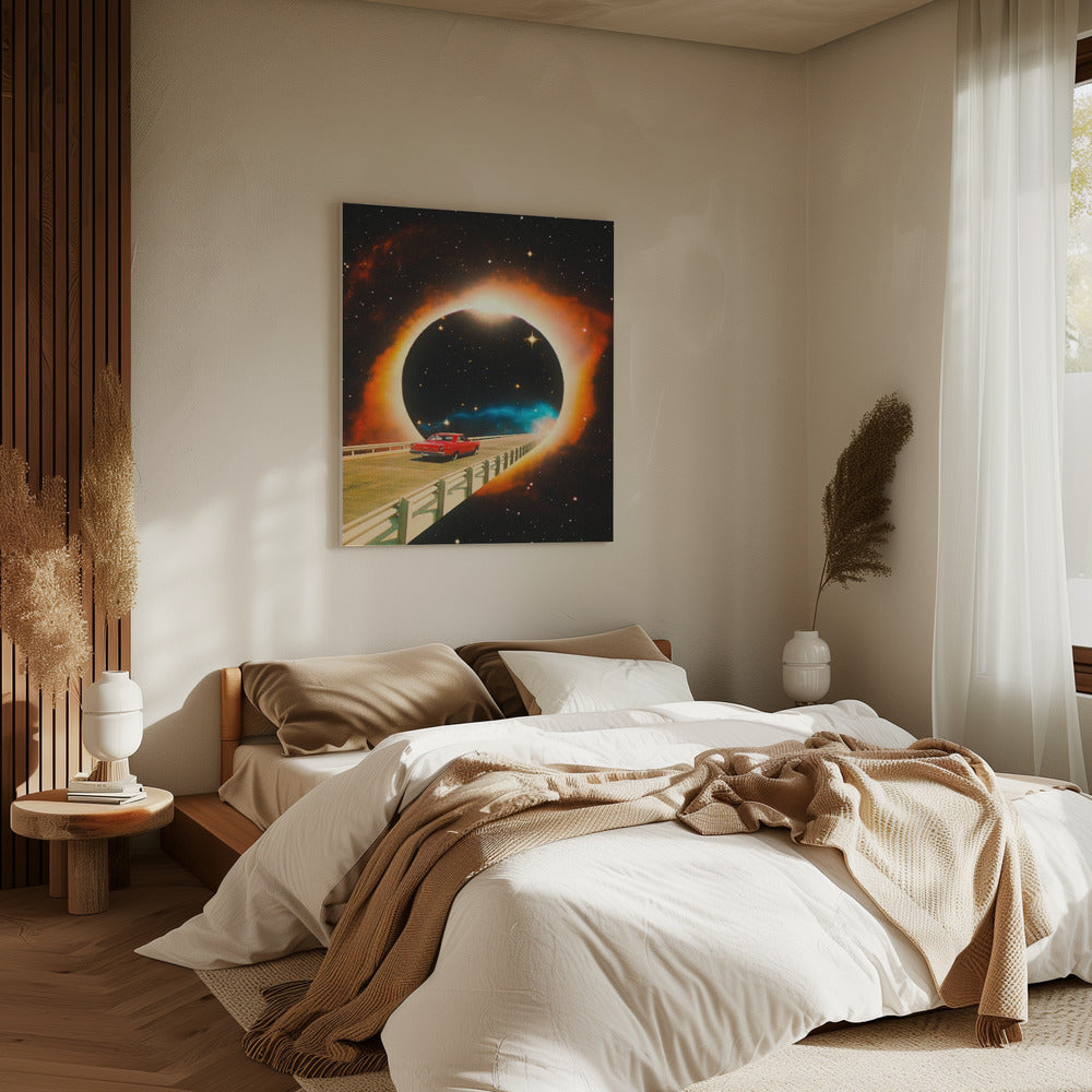 Eine Weltraumreise beginnt | Leinwand