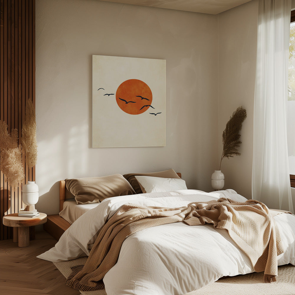 Tanzen mit der Sonne | Leinwand