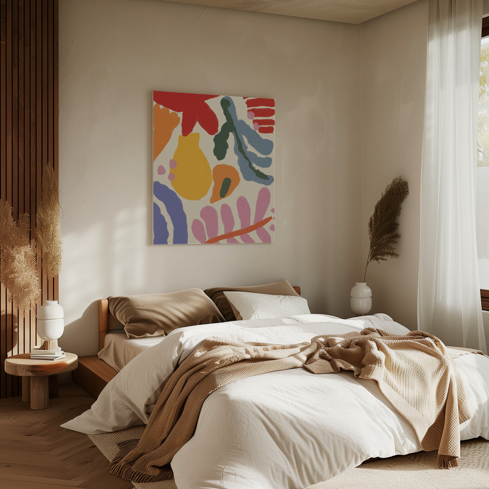 Lebendige Formen | Leinwand