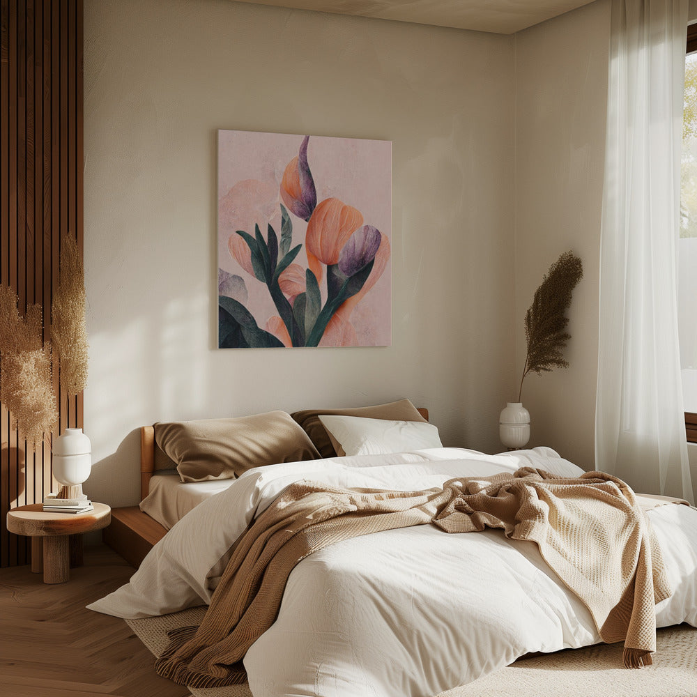 Blüten in Harmonie | Leinwand