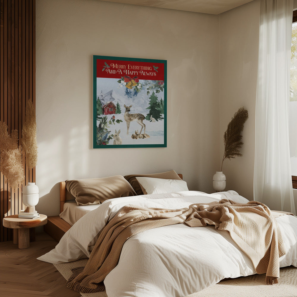Winterwunderland | Leinwand
