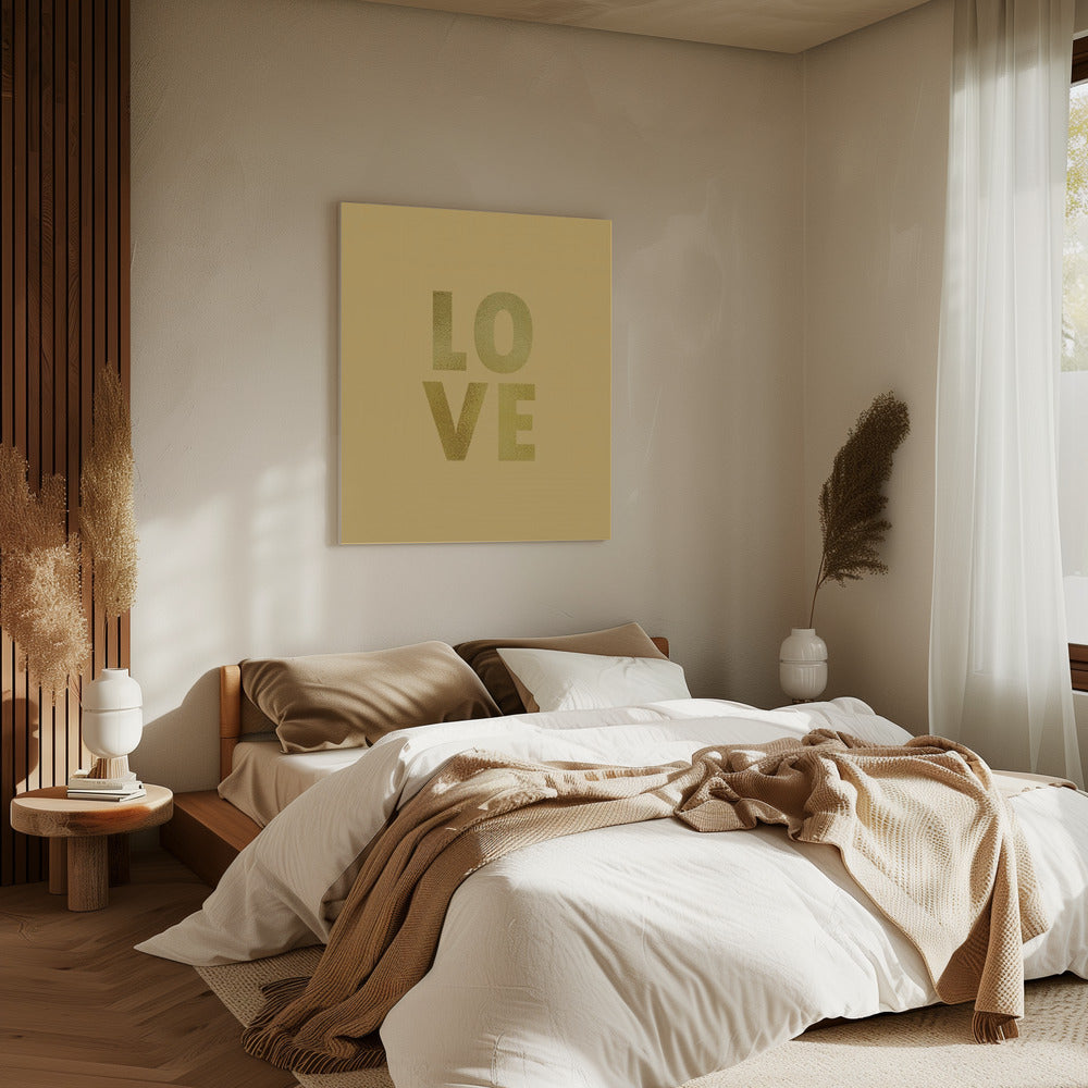 Liebe Senf | Leinwand
