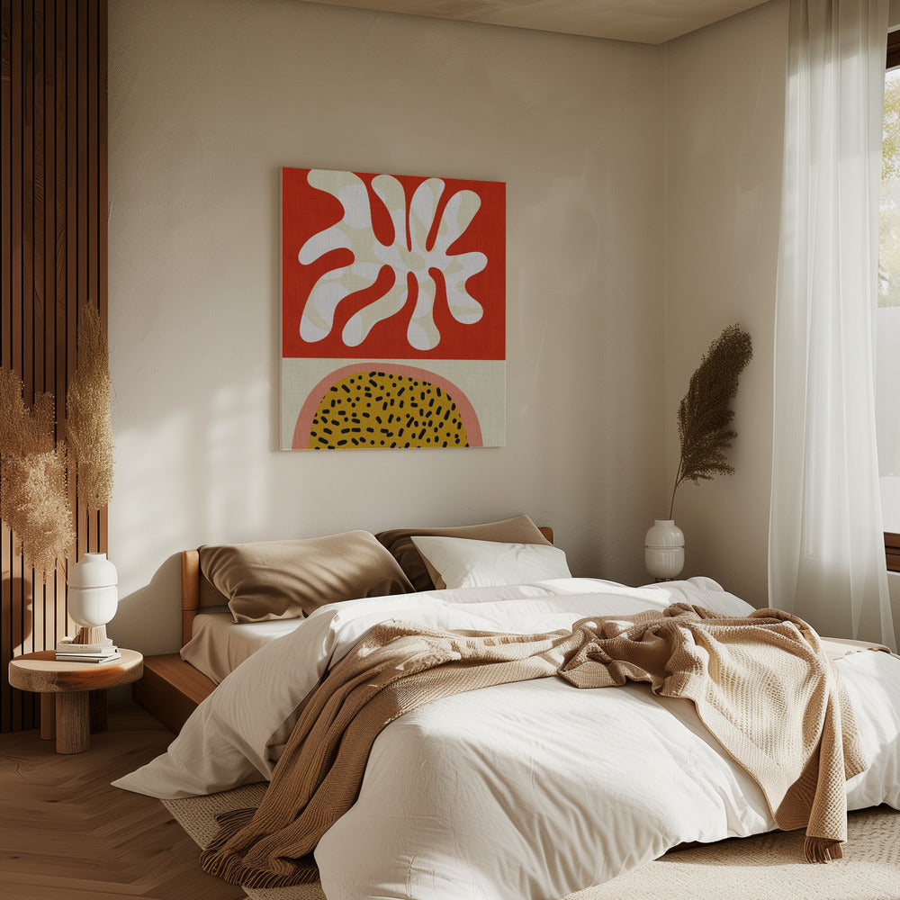 Mid Century Cut Outs | Canvas