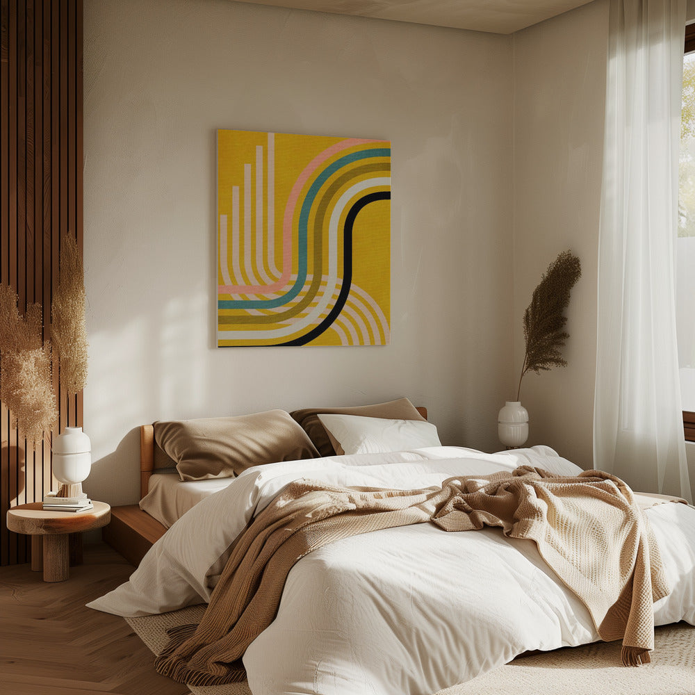 Rainbow Suns 9 Kopie | Canvas