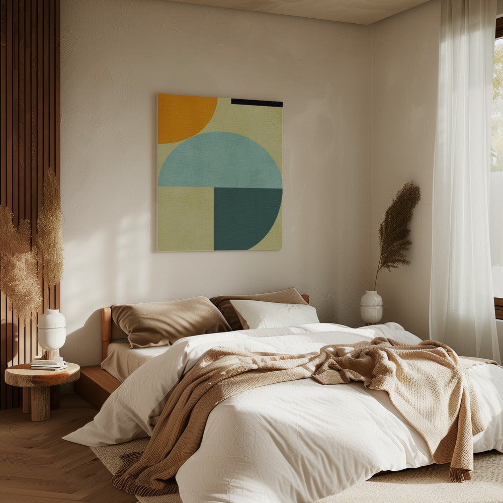 Rainbow Plus Shapes3 | Canvas