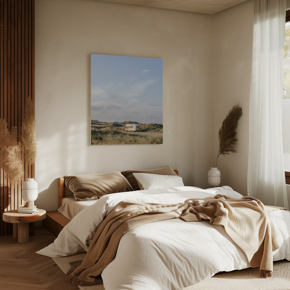 Caravan In the Dunes | Canvas