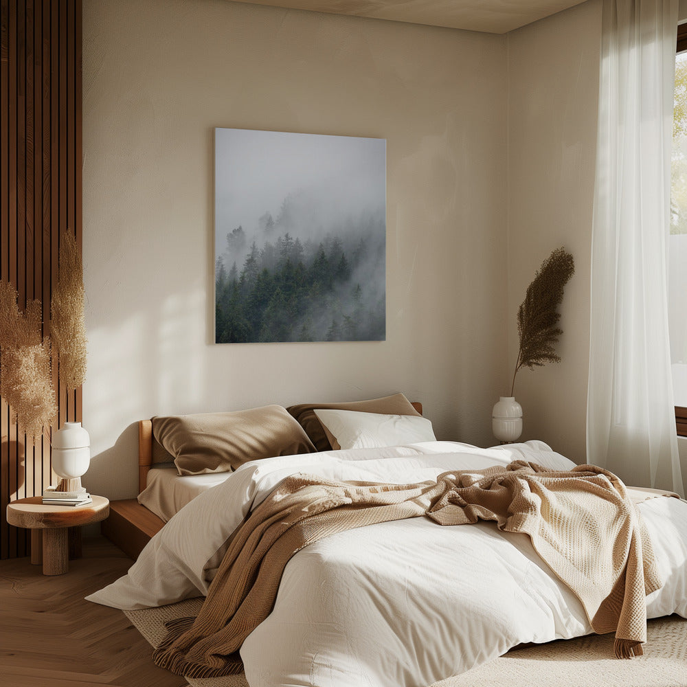 Nebliger Morgen 2 | Leinwand