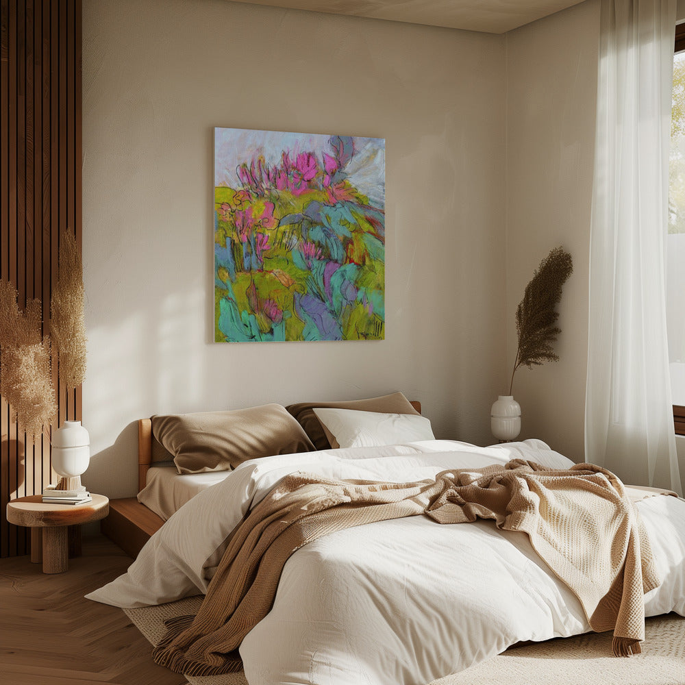 Wunderliche Gartenträume | Leinwand