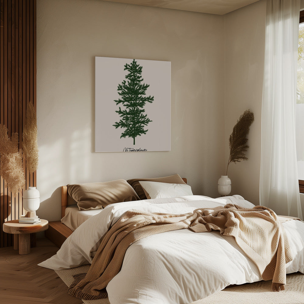 Oh Tannebaum (grün) | Leinwand
