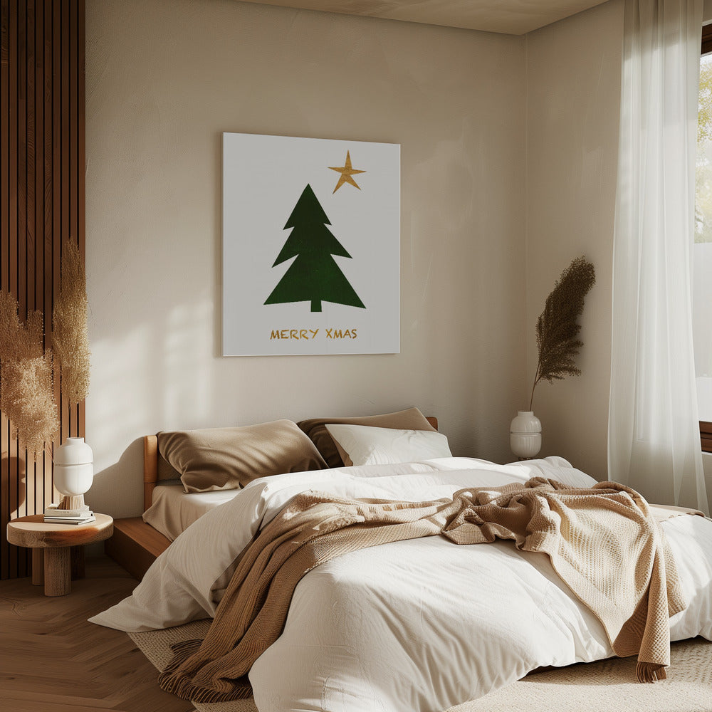 Frohe Weihnachten | Leinwand