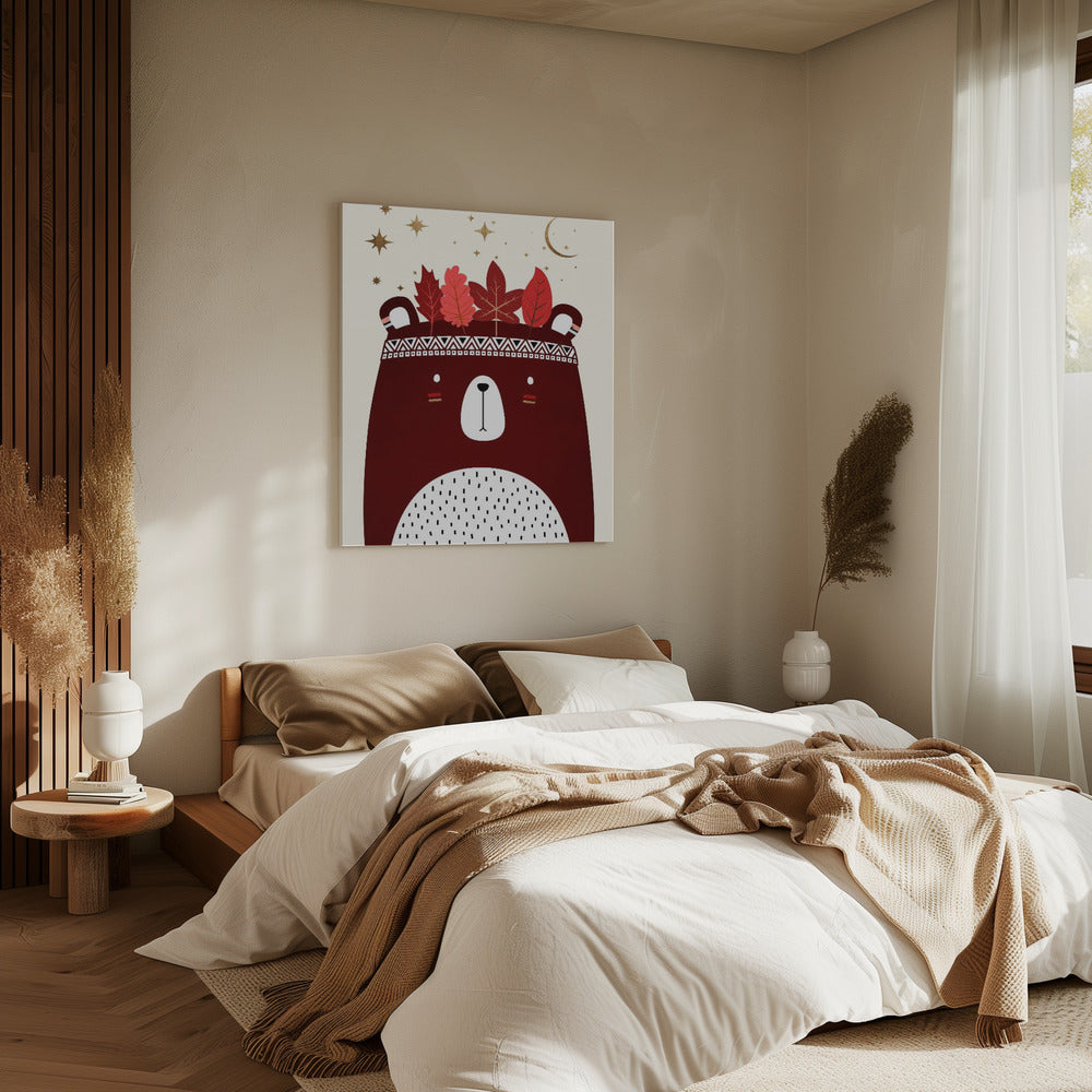 Kann Weihnachten kaum erwarten (Vers 2) | Leinwand