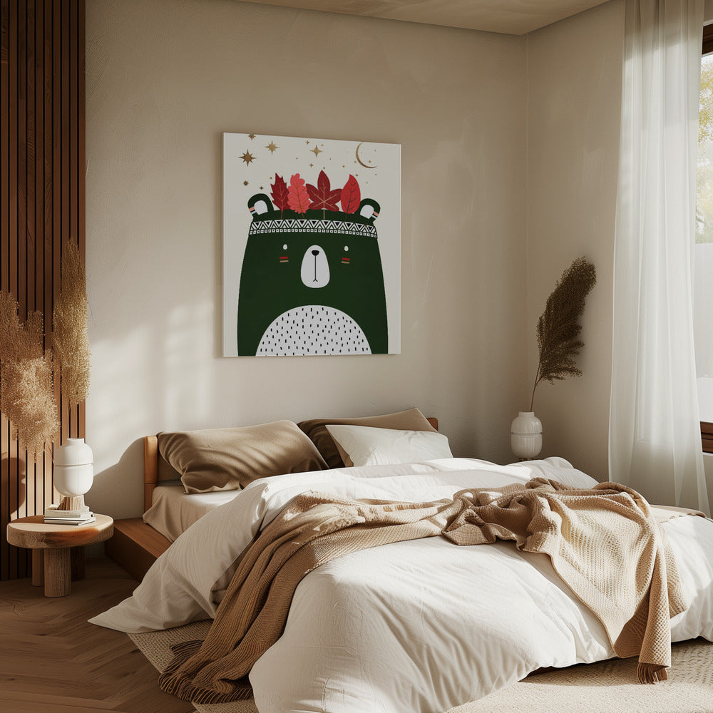Kann Weihnachten kaum erwarten (Vers. 1) | Leinwand