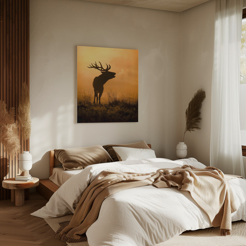Morgenruf | Leinwand