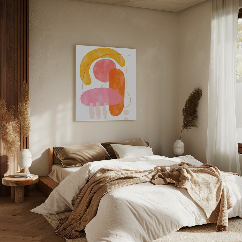 Lebendige Harmonie | Leinwand