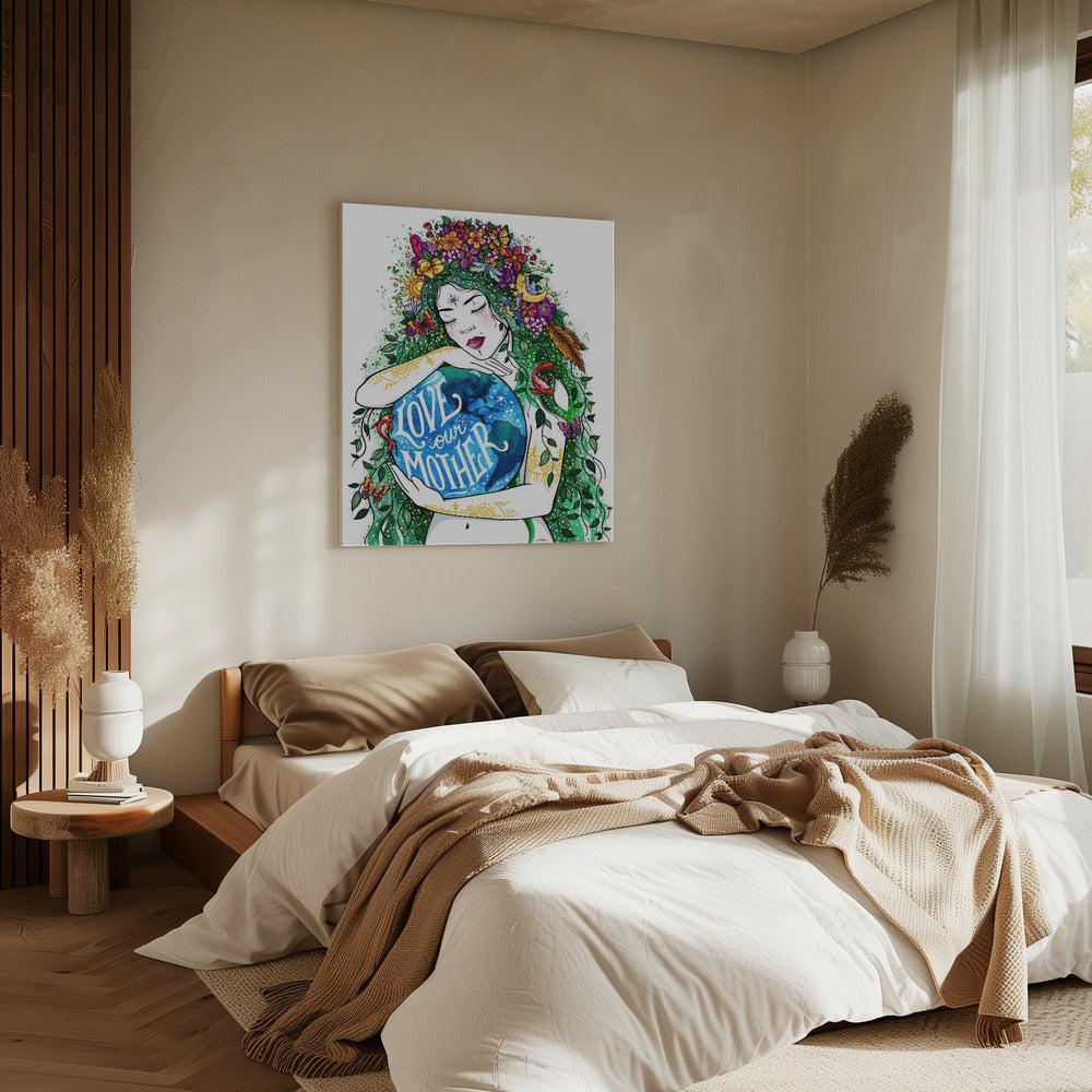 Liebe unsere Mutter | Leinwand