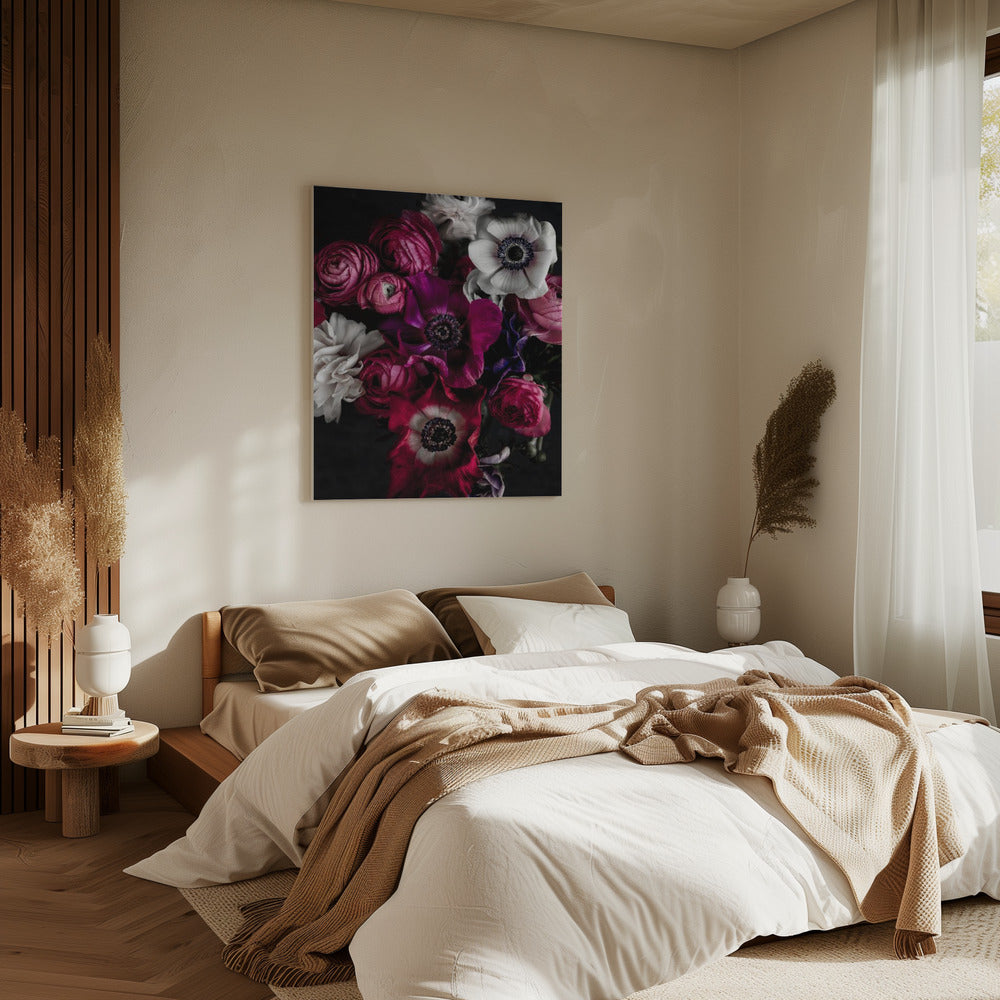 Dunkle Blumen 1 | Leinwand