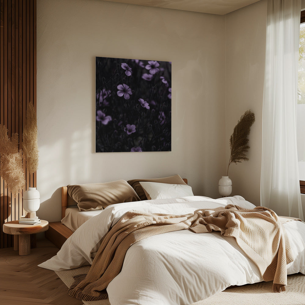 Dunkle Blumen 10 | Leinwand