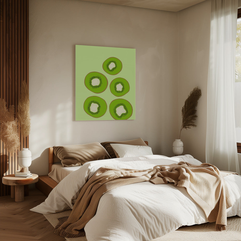 Kiwi Delight | Leinwand