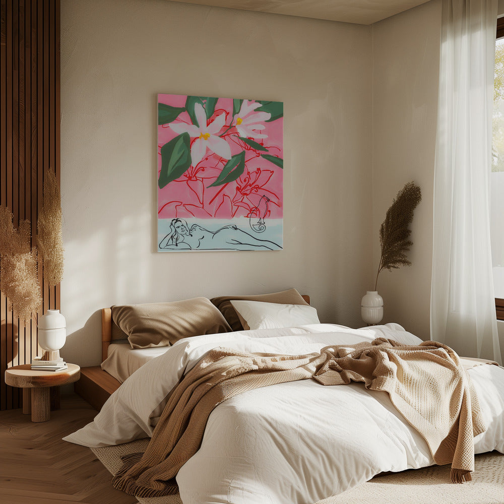 Katzenhafter Sommer | Leinwand