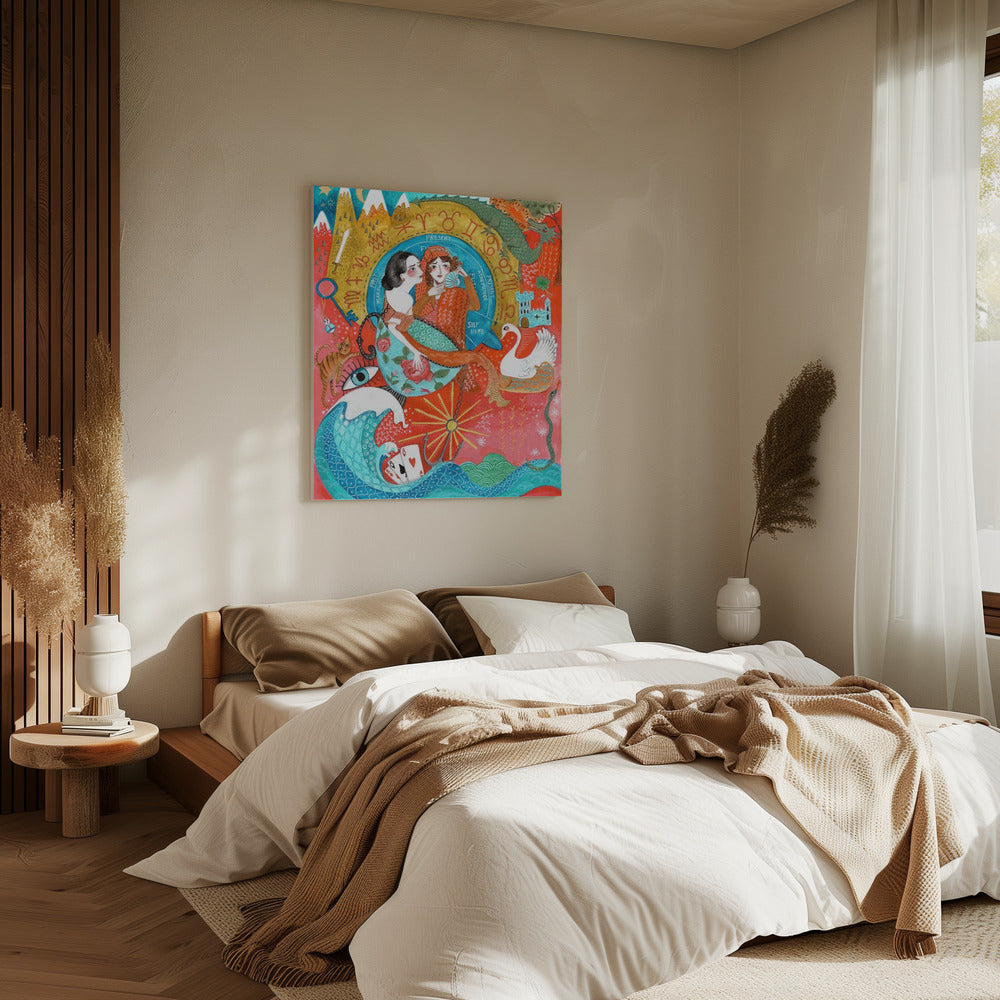 Spirituelle Frauen Astrologie | Leinwand