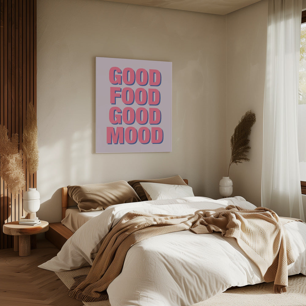 Positive Vibes Mahlzeit | Leinwand