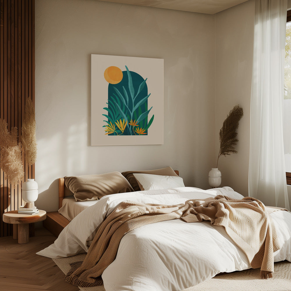 Lunas Mystic Garden | Canvas