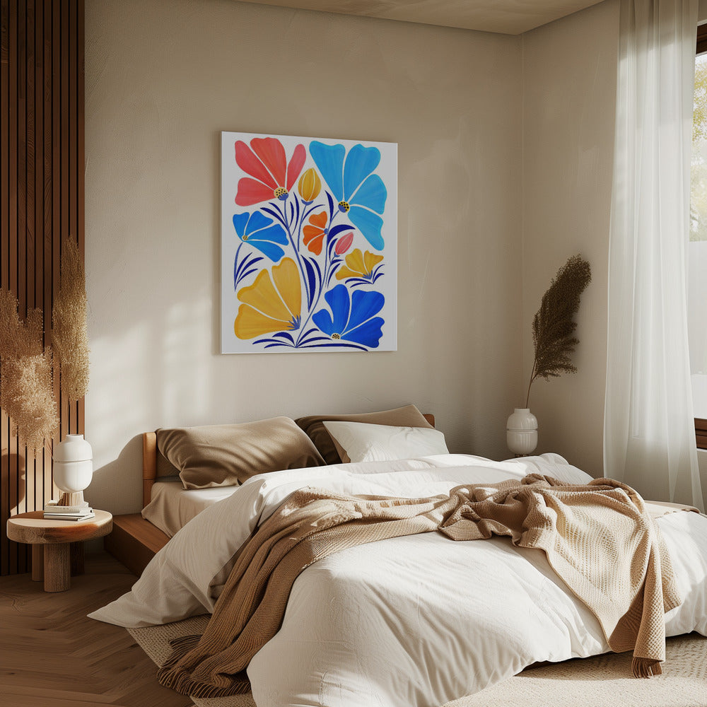 Garden Party Riot | Canvas