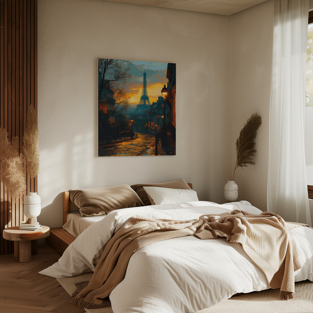 Willkommen in Paris | Leinwand