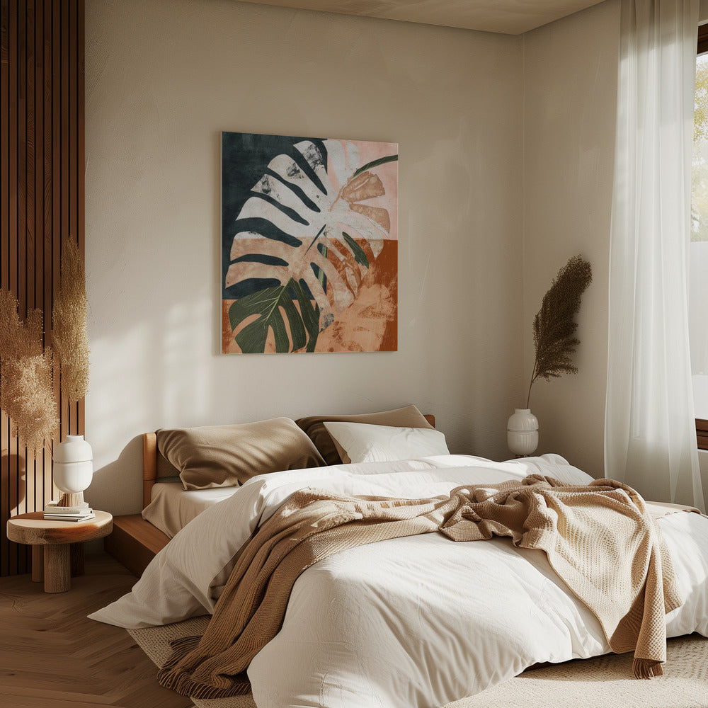 Tropische Schichten | Leinwand