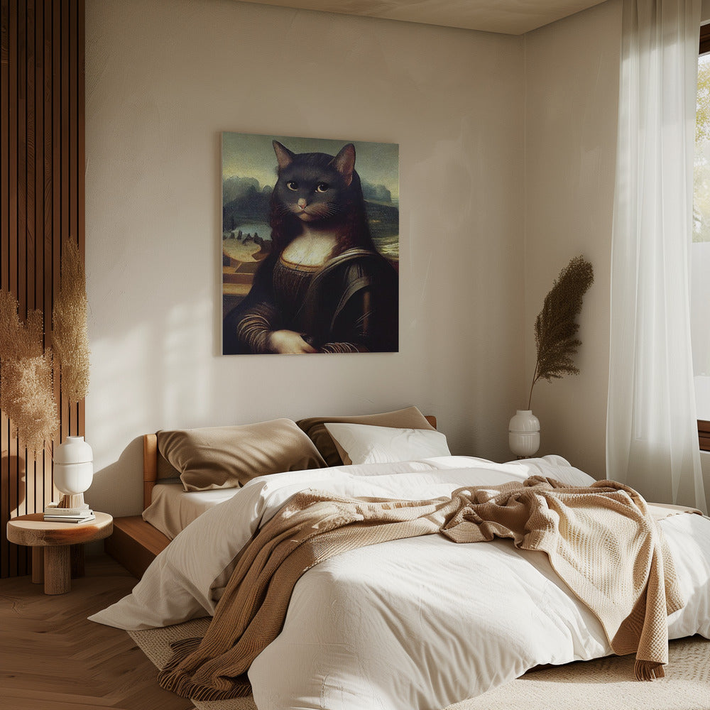 Meowlisa | Leinwand