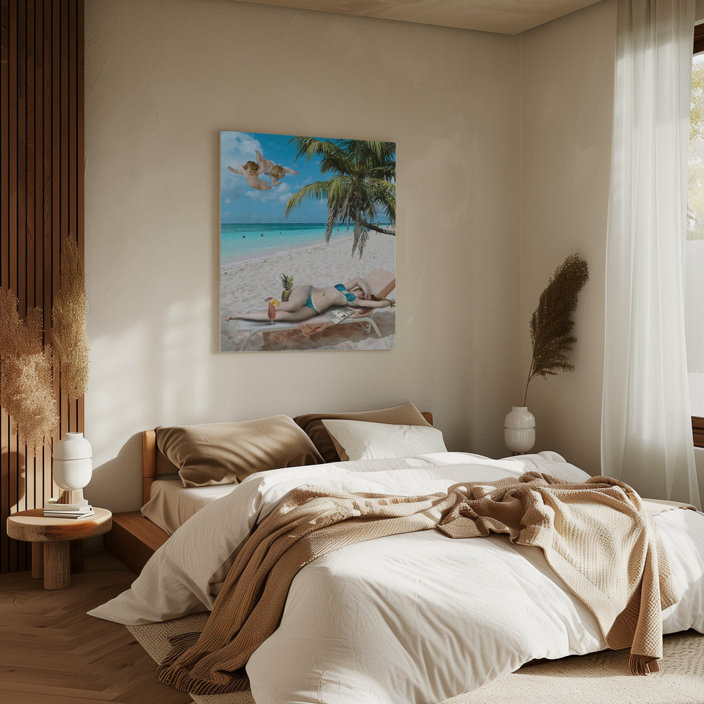 Venus am Strand | Leinwand