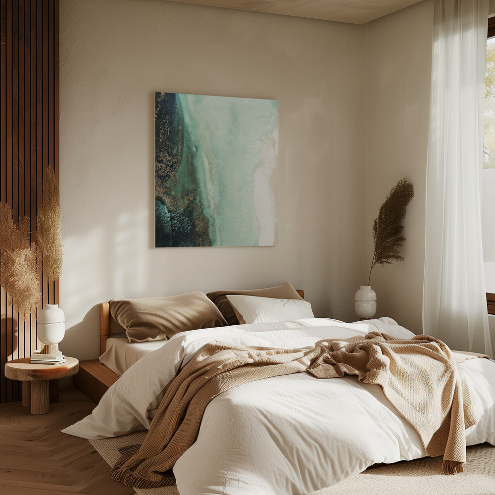 Inviting Peaceful -Jade Waters | Canvas