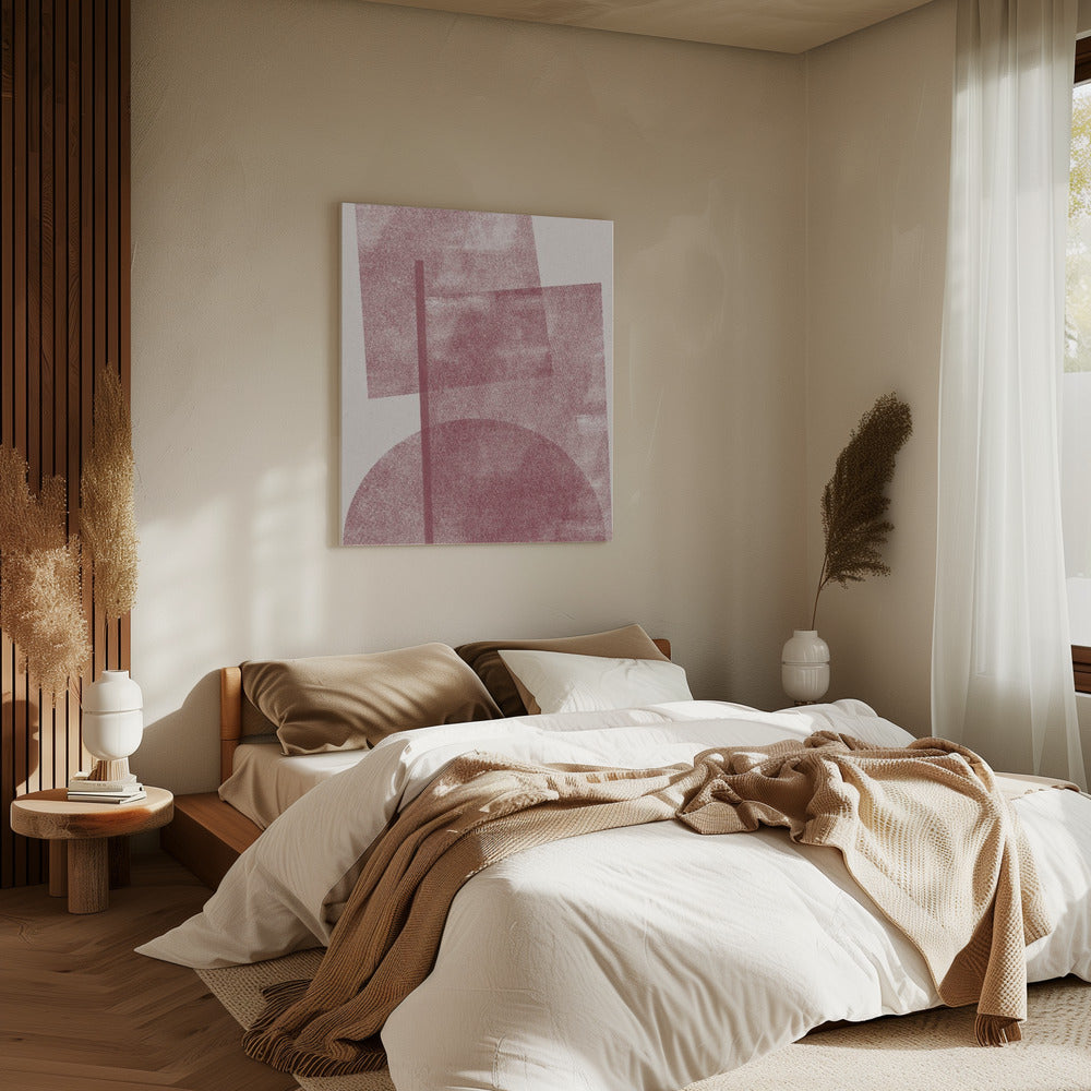 Geometrische Echos | Leinwand