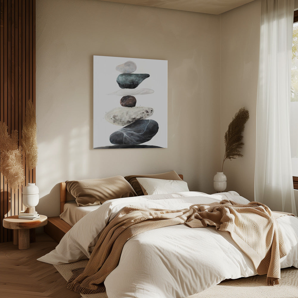 Stones from the beach | Canvas