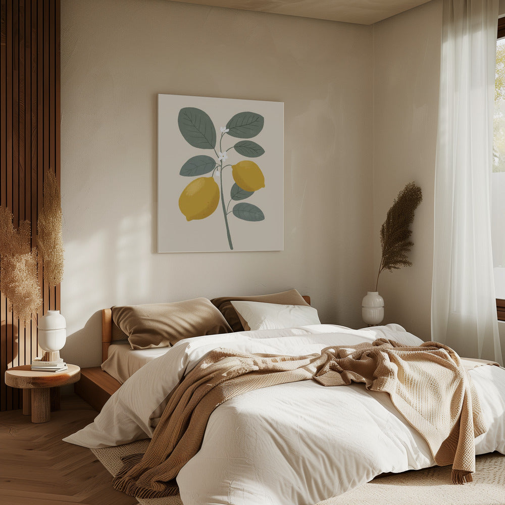 Lemon Vibes 01 | Canvas