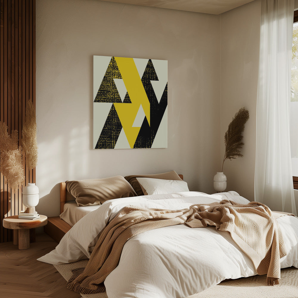 Abstrakte geometrische Formen | Leinwand