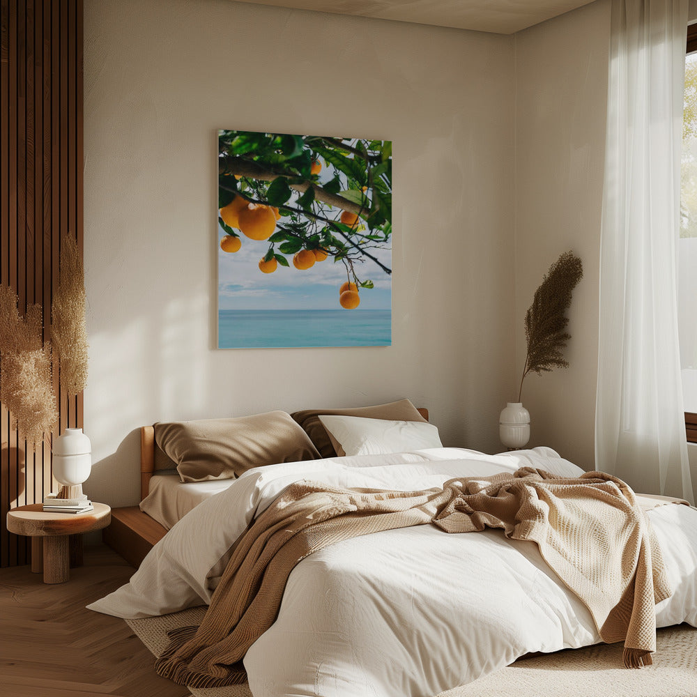 Orangen der Amalfiküste IV | Leinwand