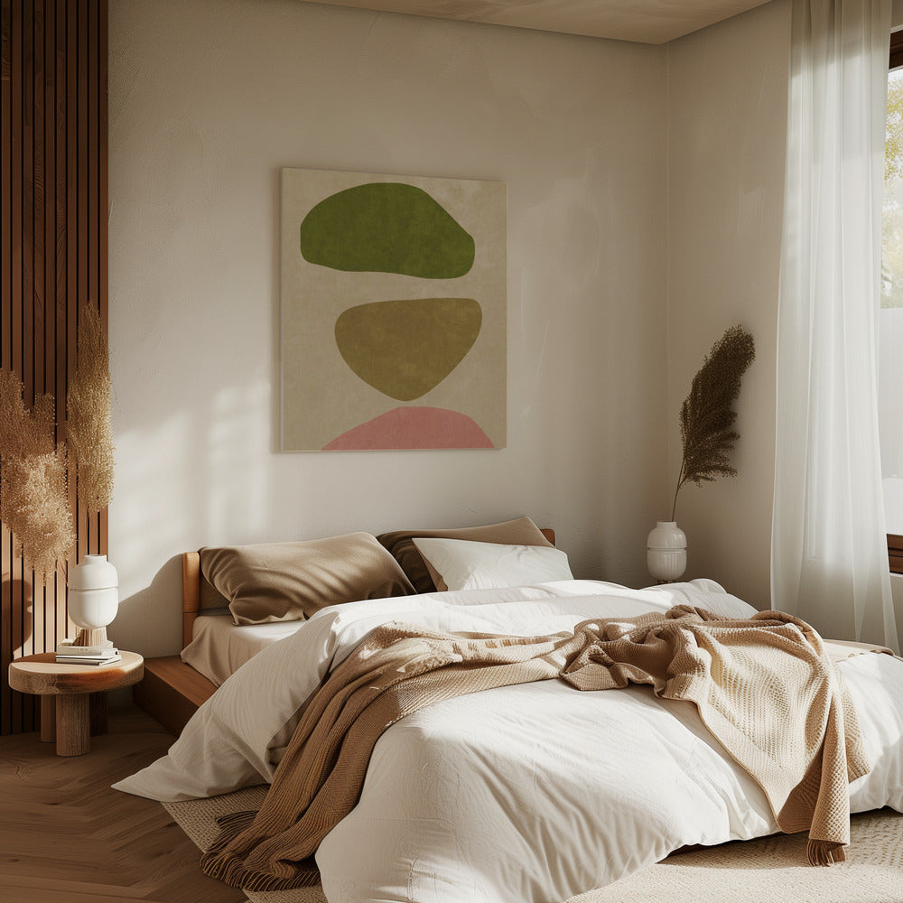 Abstract Forms Nude | Canvas