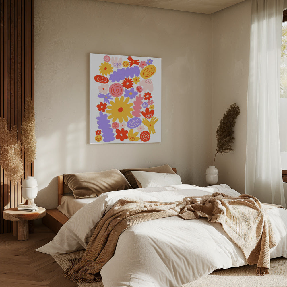 Flower Stack | Canvas