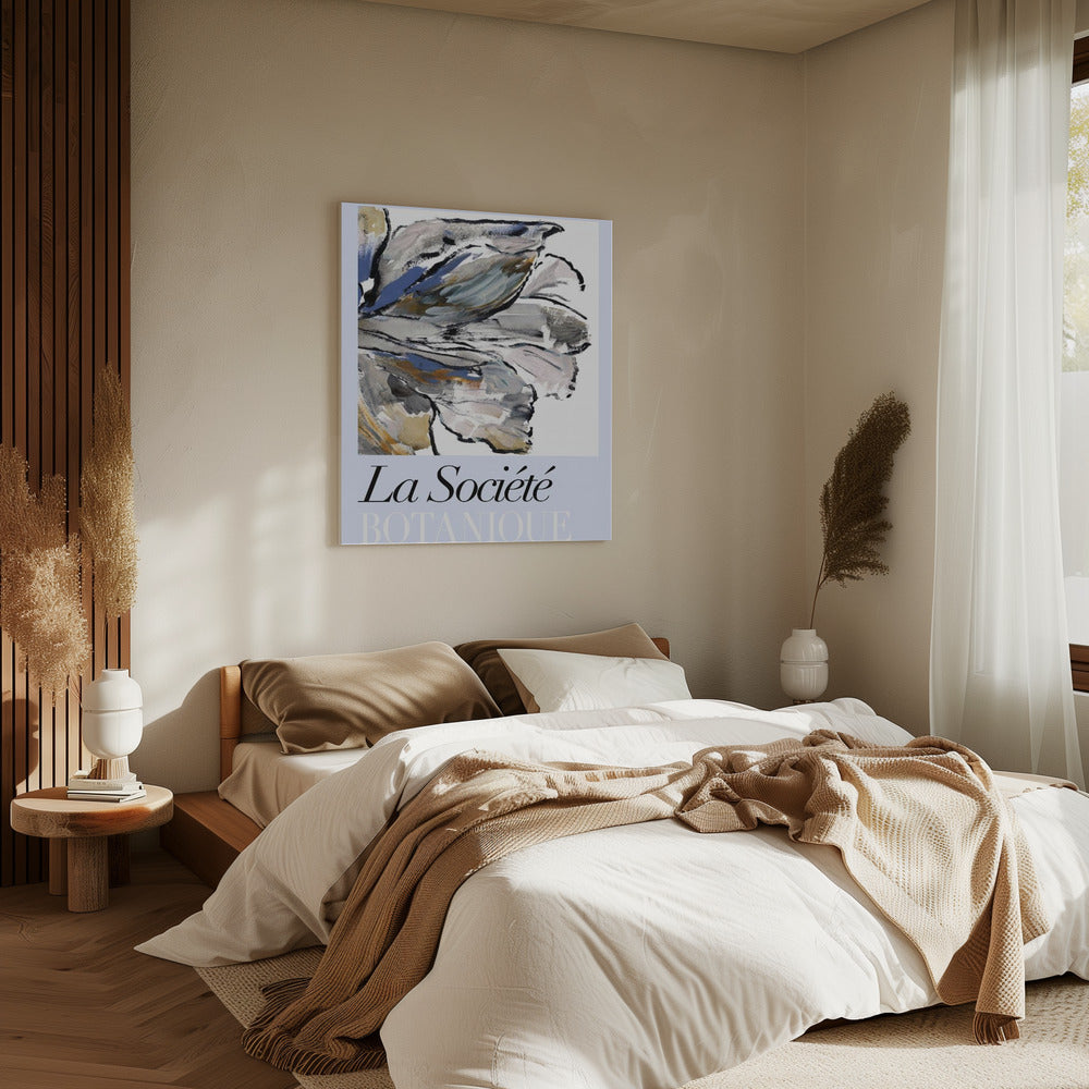 La Société Botanique Blueflower | Canvas