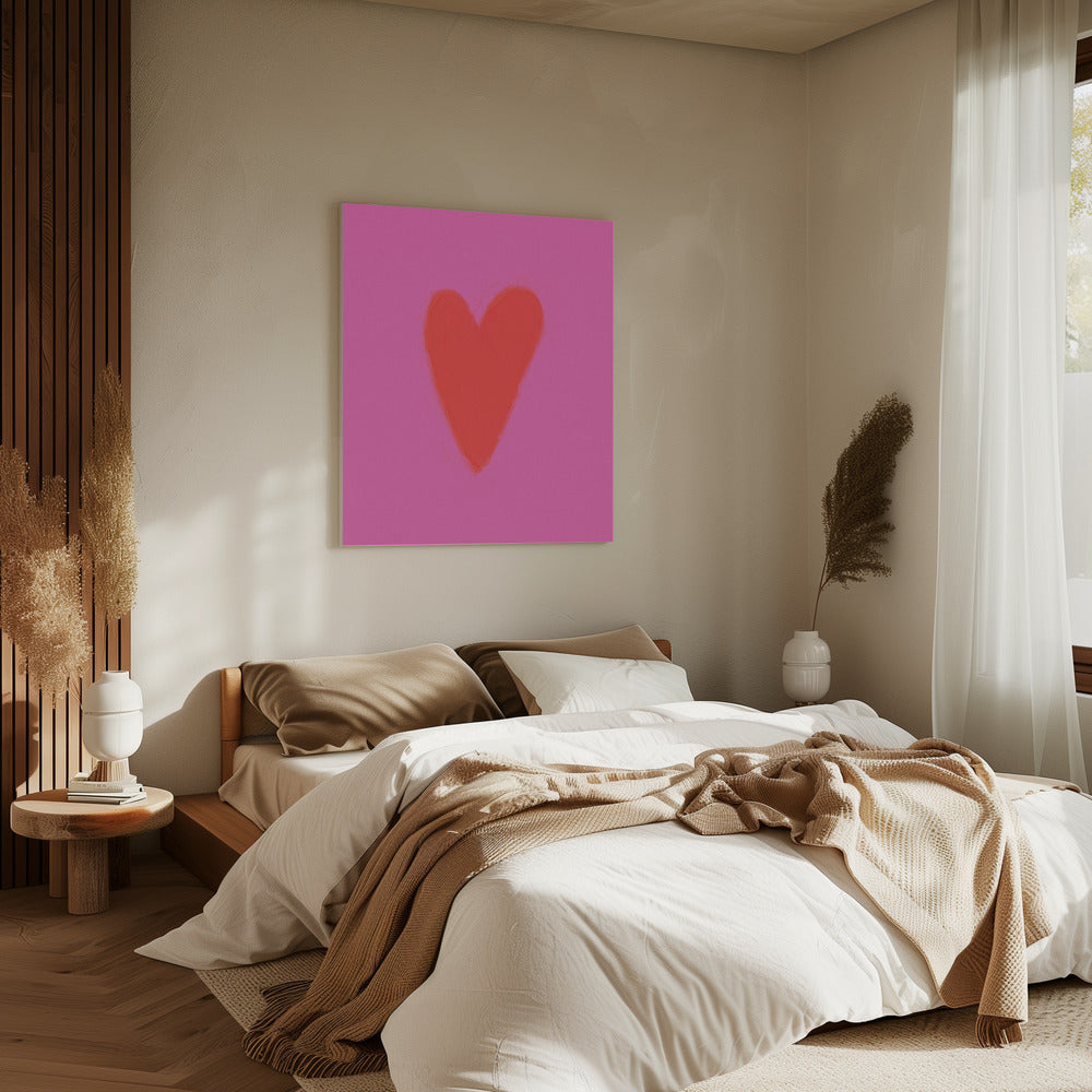 Lebhafter Herzschlag | Leinwand