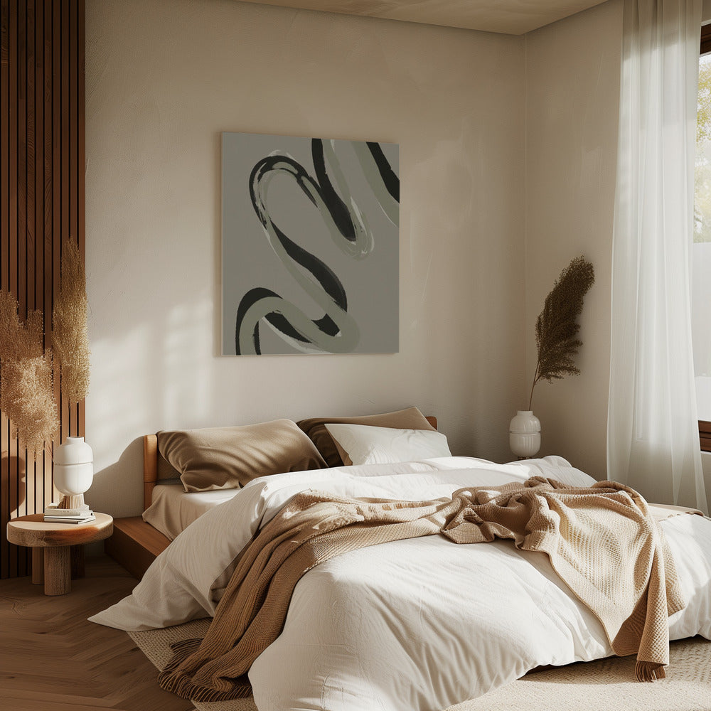 Eleganter Wirbel | Leinwand